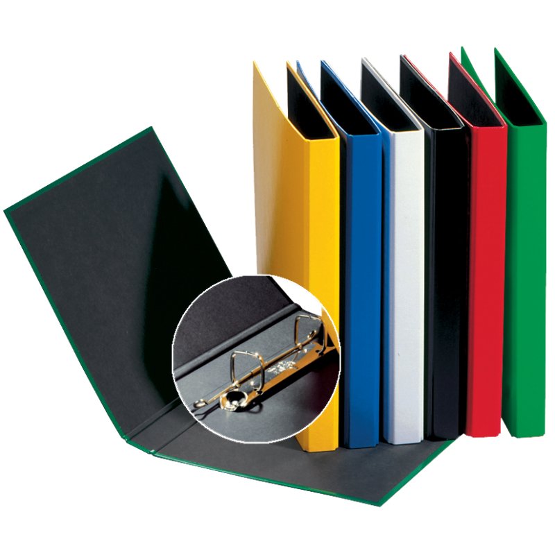 PAGNA classeur Basic Colours A4, noir, 20 mm, 2-anneaux